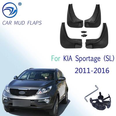 1Set Car Front Rear Mudguards For KIA Sportage (SL) 2011-2016 Accessories Mudflaps 1Set/4Pcs Fenders