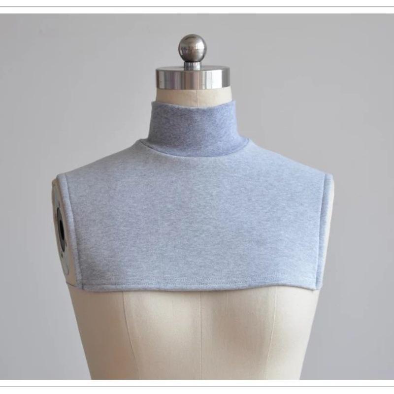 

Unisex Knit Pullover Dickey: Mid-High Neck, Anti-Prick, Warm Snood for All Seasons