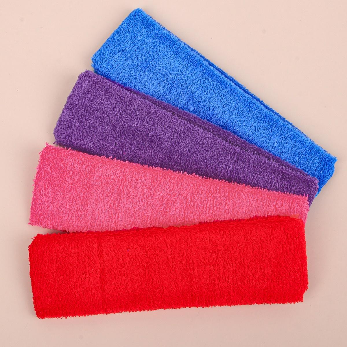 

4 шт., повязка на голову для занятий спортом на открытом воздухе, портативная фитнес-повязка для волос, женская повязка на голову, эластичная повязка для велоспорта, йоги, бега, упражнений