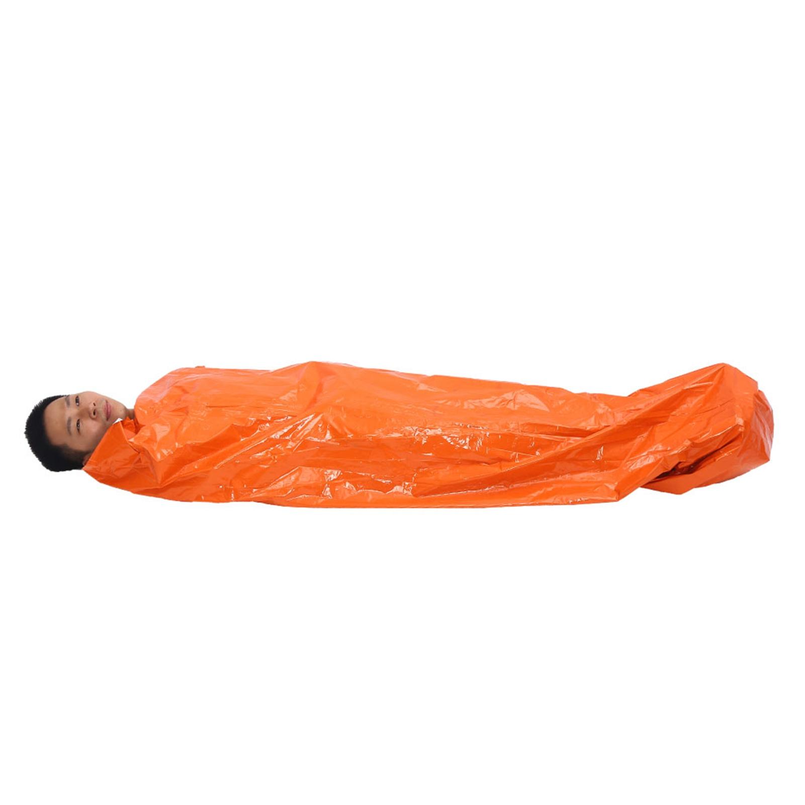 

Thermal Blanket, PE Material Reflective Emergency Survival Blanket with Aluminum Coating, for Outdoor Activities Camping Hiking First Aid
