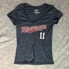 Minnesota Twins Womens Shirt Medium Navy Red Short Sleeve Tee Jorge Polanco 11
