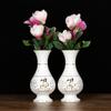 1PCS ceramic gold-plated lotus and Buddha shaped vase Guanyin water purification bottle altar for Buddha decoration
