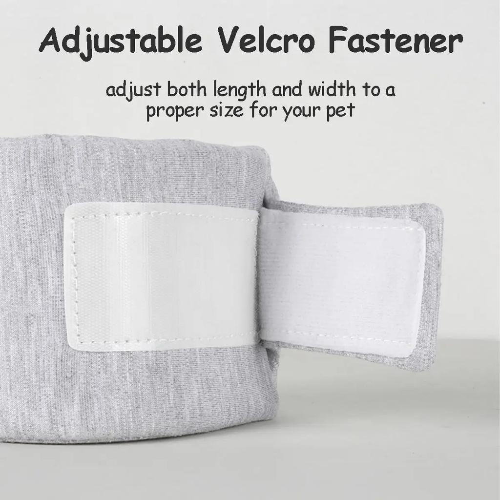 Soft Foam Lined Elizabethan Dog Collar Orthopedic Puppy Neck Brace Guard Protector After Surgery Recovery Collar for Small Dogs