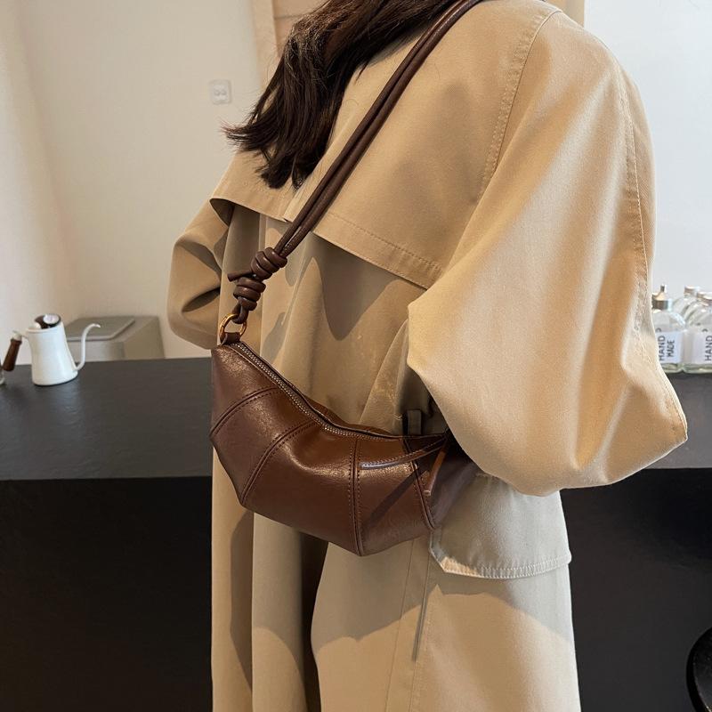 French Niche Quality Underarm Bag, Women's Bag, Simple Dumpling Bag, Versatile Single-shoulder Crossbody Bag