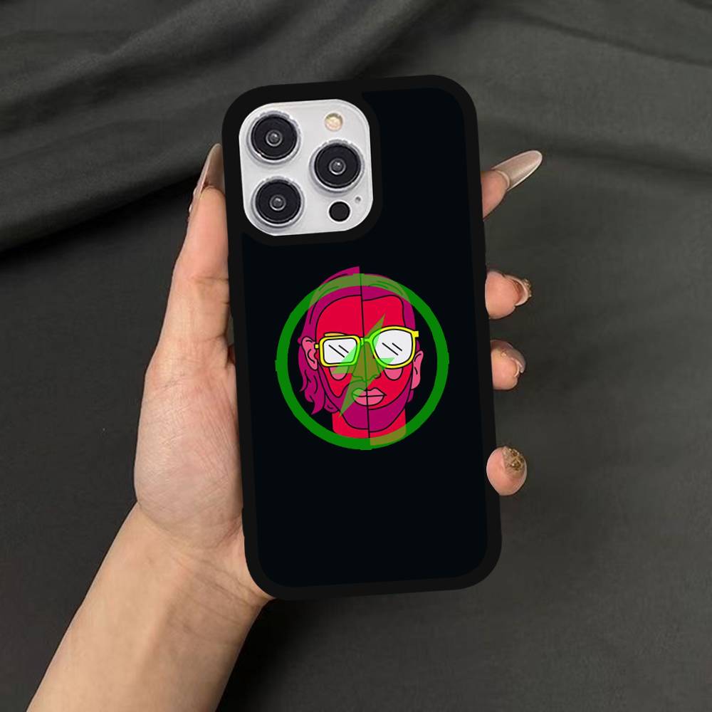 Hip Hop PNL QLF Rapper Fashion For Magsafe Wireless Charge Magnetic Phone Case For iPhone 17 16 14 13 12 11 15 Pro Max Plus