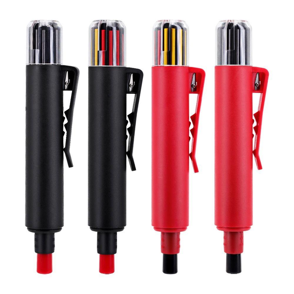 Professioneller 2,8mm Minen Holzbearbeitung Bleistift Eingebauter Spitzer Tiefloch Mechanischer Bleistift Automatischer Bleistift Tischlerarbeit