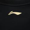 Li-Ning Moisture Wicking Quick Dry Casual Short Sleeve T-Shirt Unisex Tops Black AHSV439-1