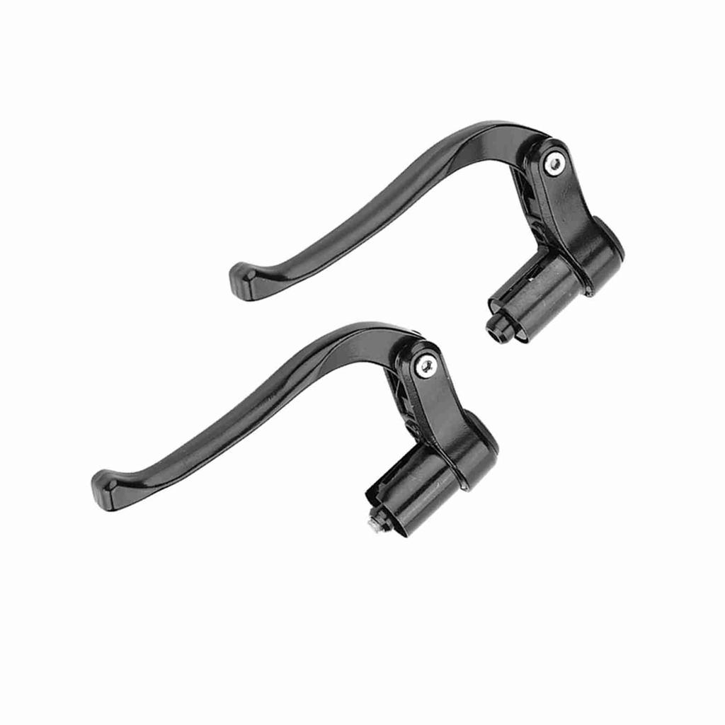 Brake Level Fixed Gear Folding Bike Handlebar Cycling Accessory (Black)