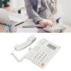 Desktop Telephone Big Button Corded Landline Telephone 16 Bit HD Screen Wired Phone for Home Hotel