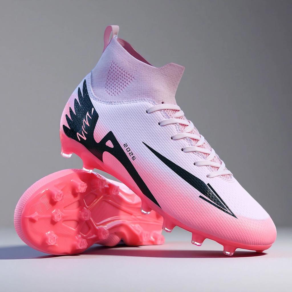 Male Soccer Kicks Society High Quality Football Footwear Tf/Fg Outside Women Studs Original Turf Soccer Footwear Resistant Sneakers