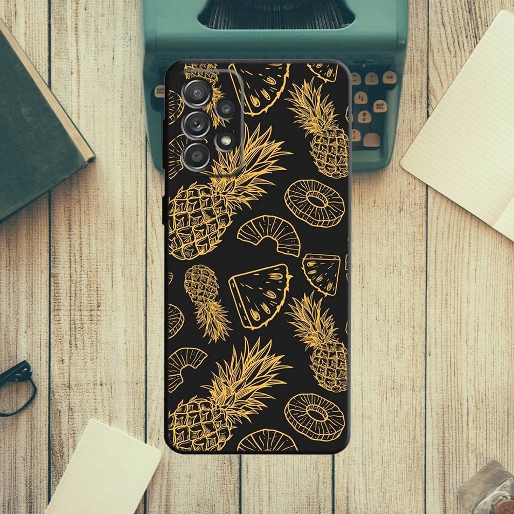 

Fruit Pineapple Phone Case For Samsung S21,S22 Ultra,S20,S30 plus,S22 plus,S23,S30 ultra 5G Silicone Cover Samsung S20plus5G