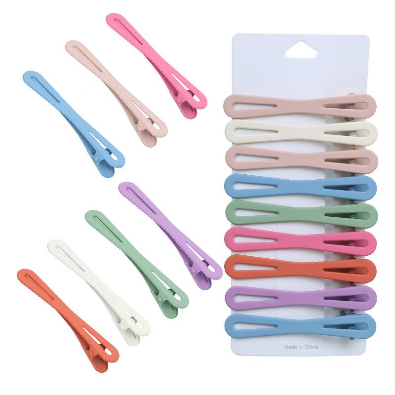 Klamry do włosów typu dzióbekNakrycie głowyGrzywka Boczne klipsy do włosówMałe klipsyi Kolorowe klipsy