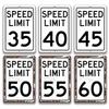 Personalized Custom 10MPH Speed Limit Sign - Customizable Metal Plaque ATV Snowmobile Trail Street Safety Decor
