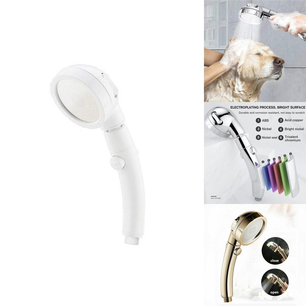 Portable 360 Degree Rotating Shower Head With Three Adjustable Modes For High Pressure Water Saving