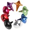 Spinning Top Toy Metal Alloy Classic Gyro Silver Steel Spin Mini Desk Table Fun Spinner Toy Game For Child Children Adult