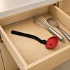 Silicone Cooking Spoon, Heat Resistant Folding Flat Spoon, Space Saving Cooking Spoon, Heat Resistant Kitchen Utensil for Baking