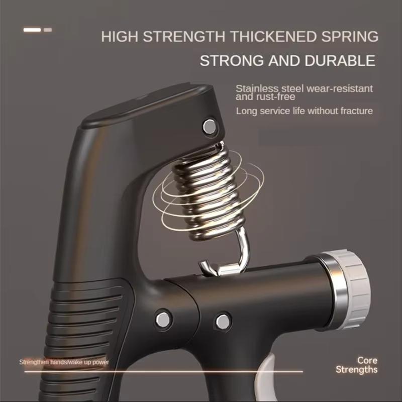 1Pcs Counting Grip Strengthener, Arm Muscle Exercise Device, Adjustable Wrist Strength Training And Hand Rehabilitation Equipmen