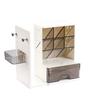 Large-Capacity Desktop Pen Holder Oblique Design Book Storage Rack Durable Desk Organizer  Home