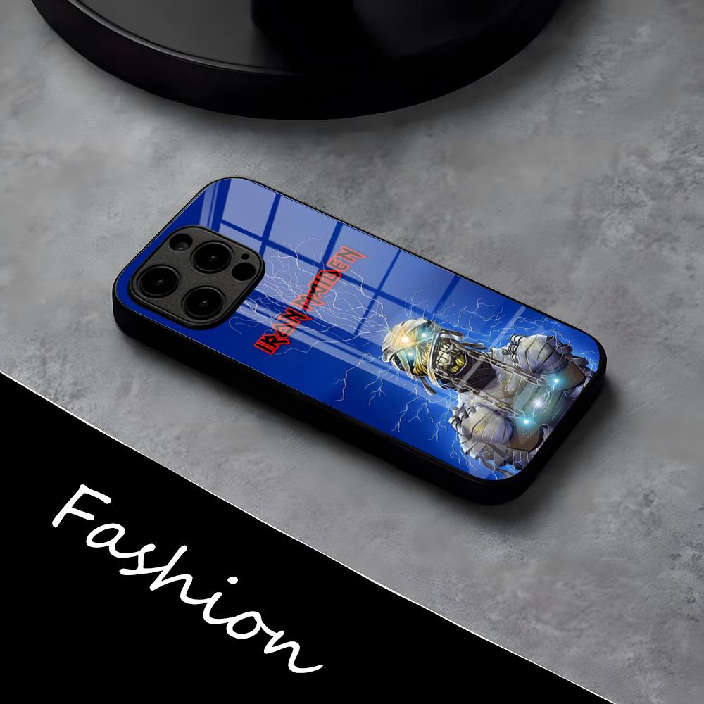 R-Run-To-The-H-Hills-Iron-M-MaidenES Phone Case For IPhone 17 Pro Max 16 15 14 Pro Max 13 11 X Xs Xr 8 7Plus Glass Cover