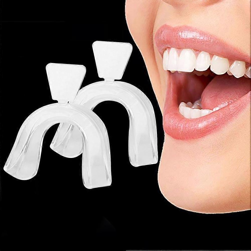 Silicone Teeth Whitening Tray 2 PCs Home Use Thermoplastic Reusable DIY