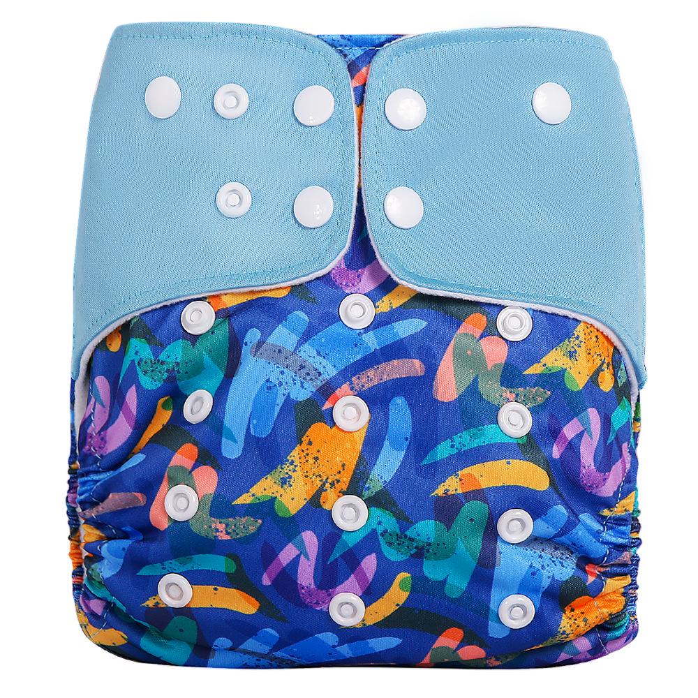 Babyshow Unisex Printed Washable Cloth Diapers & Training Pants for Summer