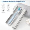 Travel Case, Portable Travel Toothbrush Holder, Durable Manual Toothbrush Box Container for Traveling,