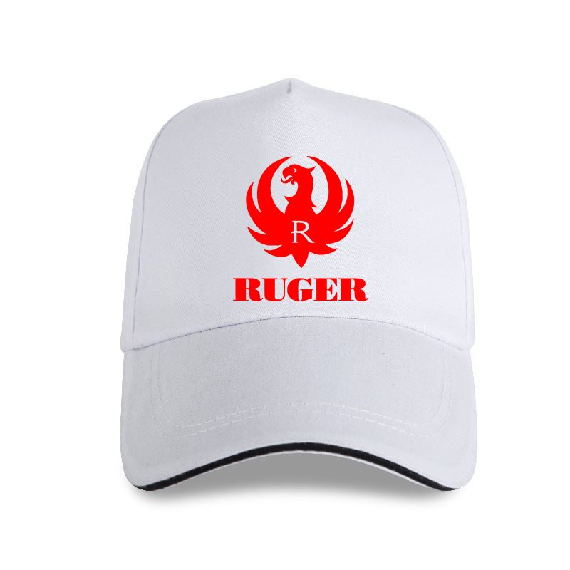 Ny Ruger Red Logo Baseballkeps 2nd Amendment Pro Gun Brand Skjutvapen Gevär Pistol 2021 Presenttryck, Hip Hop