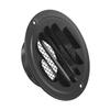 80mm Black Round Exhaust Vent Grille for Residential and Industrial Needs