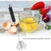Rubber Semi-automatic Egg Beater Rotatable Stainless Steel Kitchen Mixer Manual Whisk Egg Beater Whipping Manual Milk Cream