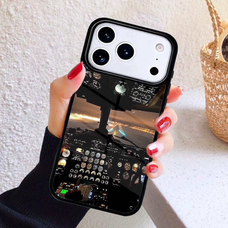 Travel Pilot Phone Case For iPhone 17 Air 16 15 14 13 12 11 Pro Max Plus