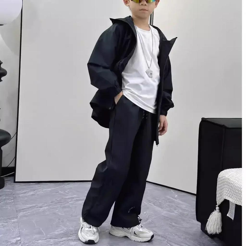 Boy Winter Padded Warm Pants Thicken Rushing Trousers Big Kids Outdoor Waterproof Pants