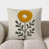Home Decor Vibrant Floral Pattern Throw Pillow Cover Pattern Cushion Cover Suitable For Sofa Bedroom Car Pillow Cover