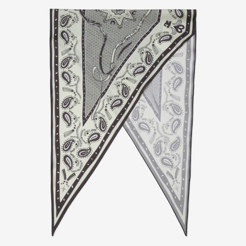 ZOOC Silk Printed Scarf YE_Z252PHA001