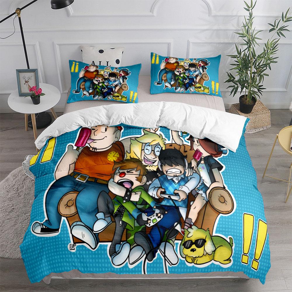 Los Pulentos Children Duvet Cover Set King Queen Double Twin Single Bed Linen Set