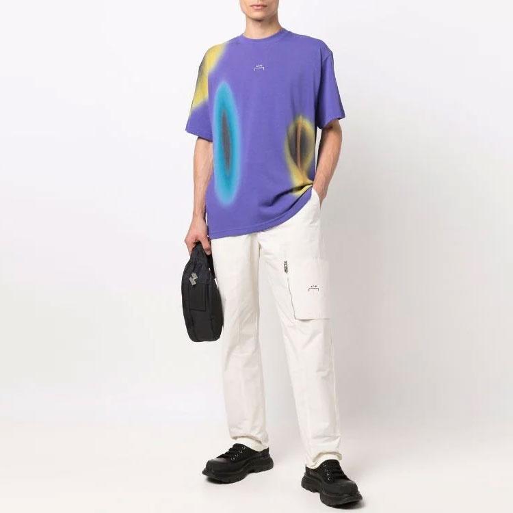 A-COLD-WALL* Hypergraphic Short-Sleeve T-shirt 'Purple' Men's ACWMTS048-VIOLET
