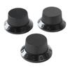 3Pcs Guitar Control Knob 1 Volume 2   Fit Top Plastic Set Kit Instrument Accessory Replacement