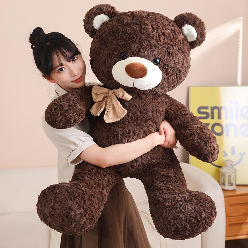 Valentine'S Day Gift For Girlfriend Teddy Bear Plush Toy Cute Chocolate Bear Doll Girl Hug Bear Gift