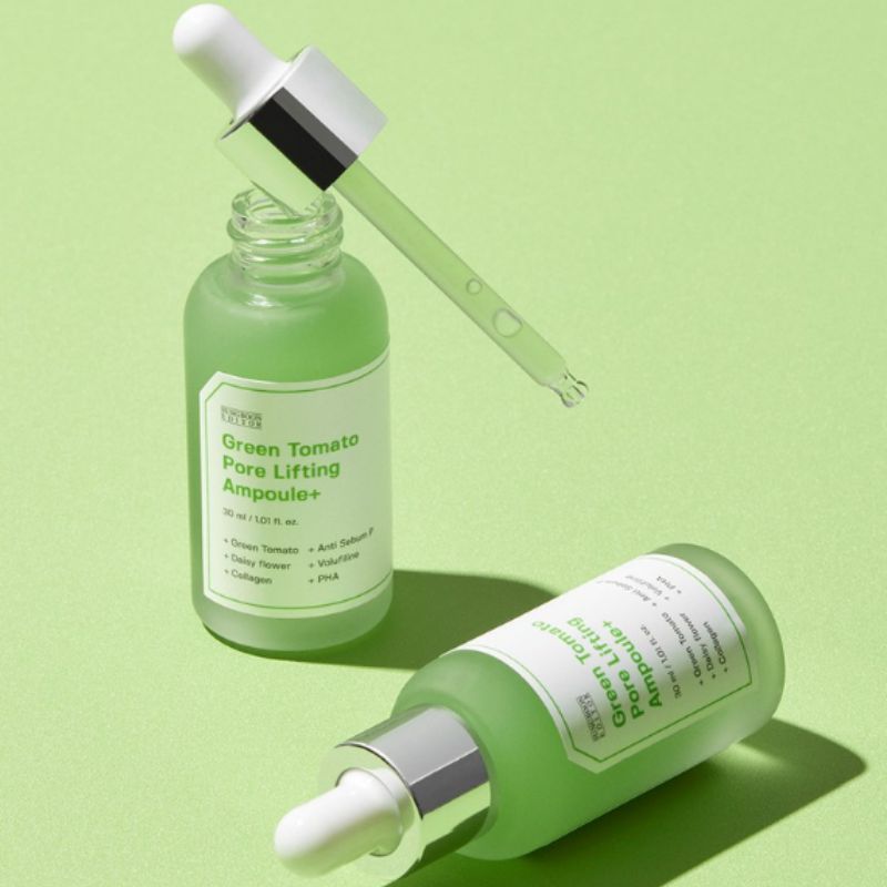 SUNGBOON EDITOR Green Tomato Hyaluronic Pore Minimizing Ampoule 30ml x2