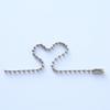 50-300 Strings Round Ball Bead Chains Length Keychain Tag Bulk Chains with Connector for DIY Pendant Jewelry Bag Accessories