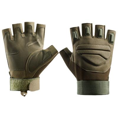 Tactical Gloves Outdoor Riding Men's and Women's Sports Fitness Training Non-slip Breathable Wear-resistant Performance Half-finger Gloves