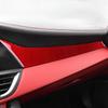 Carbon Fiber Modified For Alfa Romeo Giulia 15-25 Car Center Console Dashboard Co-pilot Panel Trim Stickers Interior Accessories