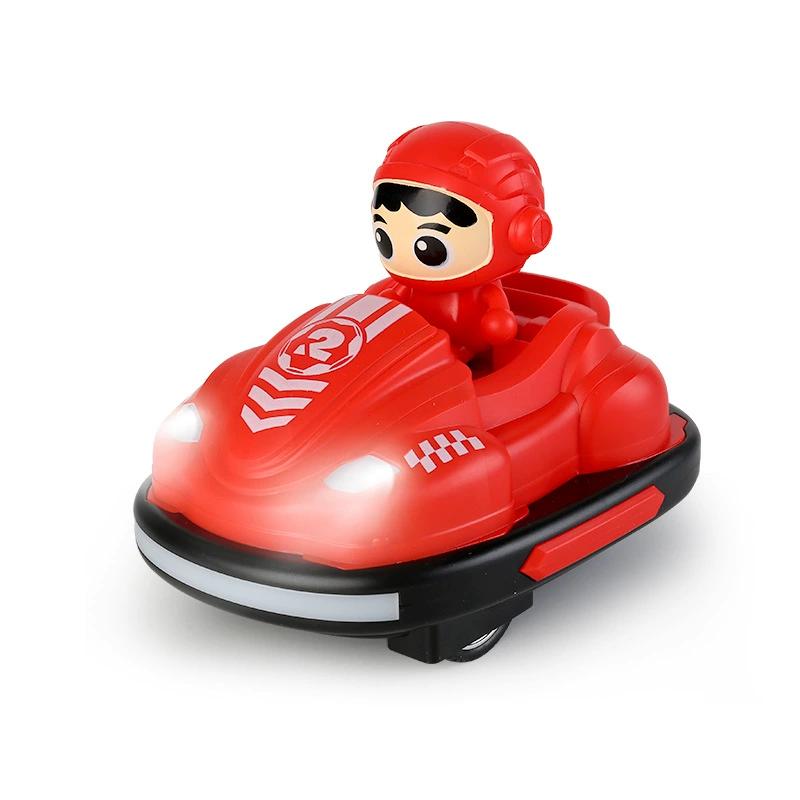 Coche de choque con control remoto para niños, juguete de carreras interactivo para dos jugadores
