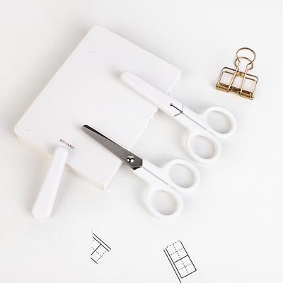 1 szt. Mini Przenośny Biały Nożyk do Papieru Rękodzieło Uczniowie Artykuły Papiernicze Narzędzie do Scrapbookingu Dziennika
