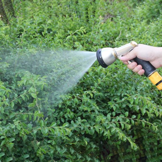 Heavy Duty Hose Nozzle 9 Adjustable Spray Patterns Hose Sprayer