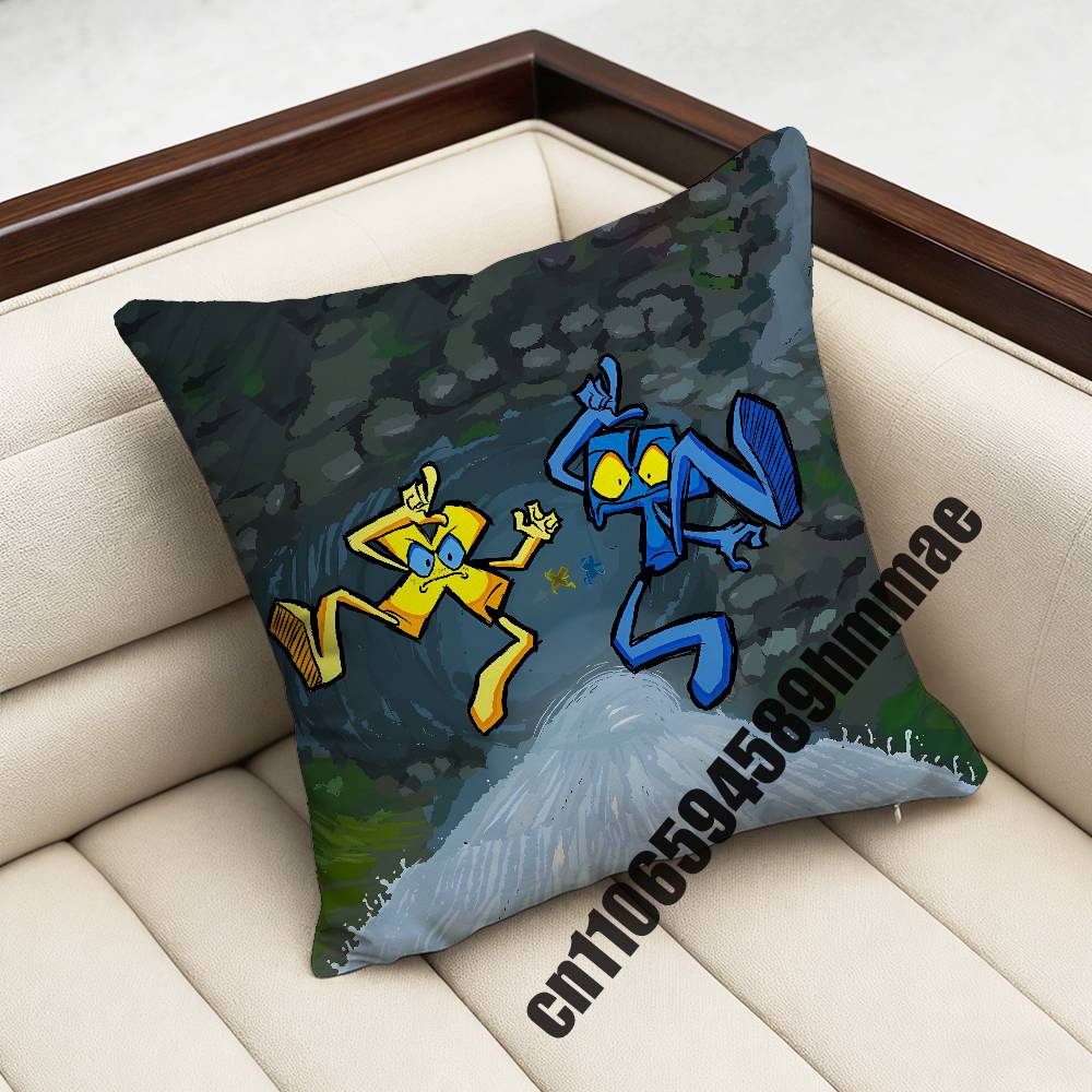 Throw Pillow Case Sham For BFDI Battle for Dream Island Game xcm xcm Square Car Pillowcase Sham Pad Cover