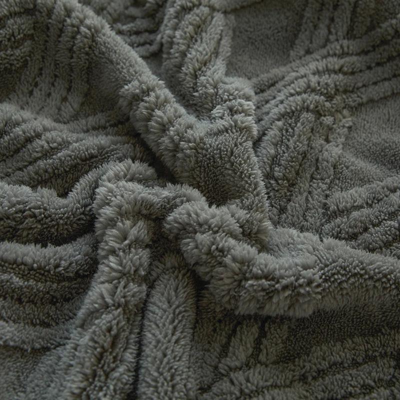 Thickened Double Layer Milk Velvet Lamb Velvet Blanket Office Nap Blanket Student Dormitory Shoulder Wrap Woolen Blanket