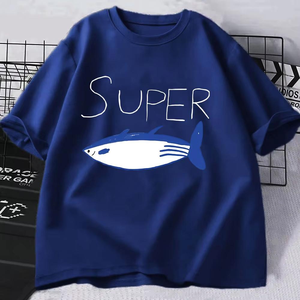 Jin Super Tuna Fish T Shirt Kawaii Retro Fashion Men/women Clothing Harajuku High Quality Tops Clothes Days Gifts Tshirts Tops