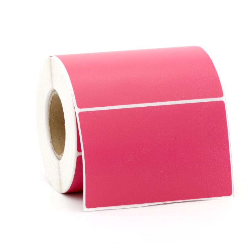 Colorful Self-Adhesive Label Paper Stickers (32-100) in Red, Yellow, Blue, Green, and Purple