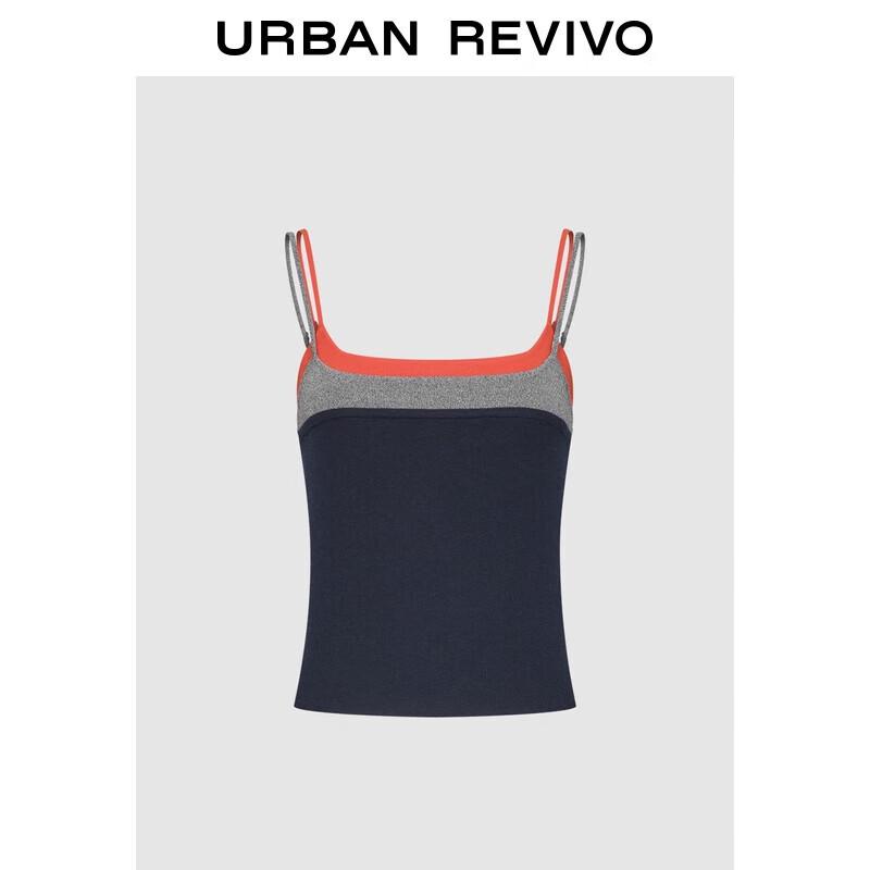 

Женский трикотажный топ без рукавов в стиле колор-блок от UR XS