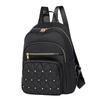 Quilting Stitch & Studs Backpack for Women, Fashion Simple Casual Daypack, Versatile Commuter Bag